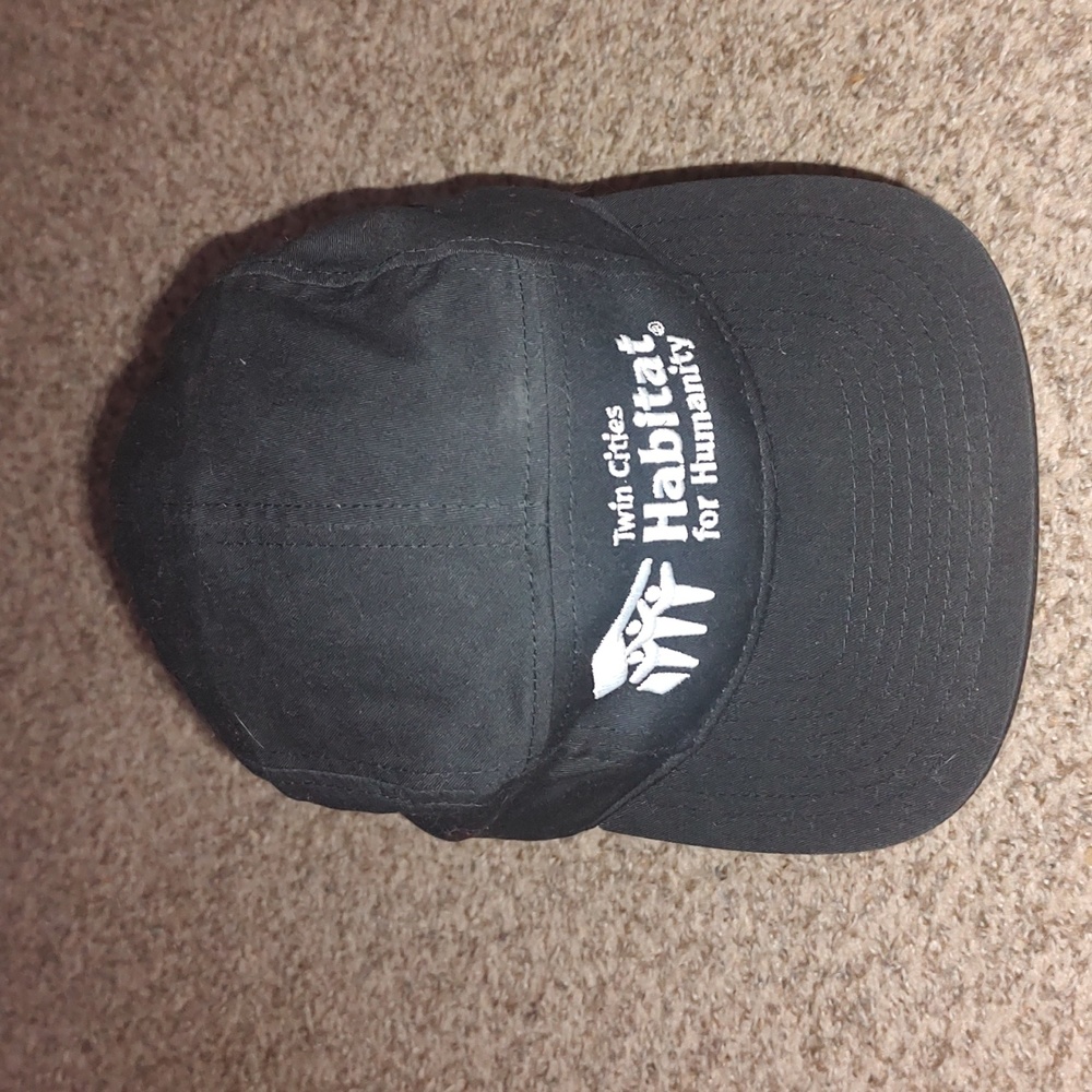 Twin Cities Habitat for Humanity Patch 5 Panel Cotton Adjustable Black Hat